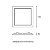 Painel Led de Embutir Quadrado  6W Bivolt 6500K 400 Lumens 11,8CM Blumenau - Imagem 3