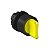 Botão Comutador 2 Posições Amarelo Knob Iluminado CSW-CKI2F903-WH Weg - Imagem 1