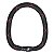 Cadeado Abus Ivy Chain 9100/85 com chave preto e vermelho - Imagem 1