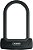 Cadeado U-lock Abus Granit Plus 640/135HB150 com chave preto - Imagem 1
