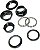 Caixa da Direção Neco Standard 1" com Rosca 8 peças preta - Imagem 2