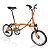 Bicicleta Brompton M6E Orange + Orange - Imagem 1