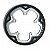 Coroa Brompton prata com protetor 54d- QCHRINGA-SPI-54 - Imagem 1
