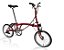 Bicicleta Brompton M6E House Red + House Red - Imagem 1