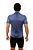 Camisa de Ciclismo Mynd Unissex First jeans azul - Imagem 2