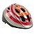 Capacete Polisport Infantil Junior Star cinza rosa e laranja - Tam. P (52-56 cm) - Imagem 1