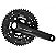 Pedivela Shimano Alivio FC-T4060 48-36-26d 175mm Hollowtech preto - Imagem 1