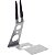 Suporte expositor Shimano PRO classic bikestand para bicicleta aro 700 prata - Imagem 1