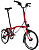 Bicicleta Brompton C Line Explore Black High - House Red - Imagem 1