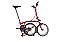 Bicicleta Brompton C Line Explore Black High - House Red - Imagem 3