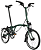 Bicicleta Brompton C Line Explore Black Mid - Racing Green - Imagem 1