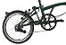 Bicicleta Brompton C Line Explore Black Mid - Racing Green - Imagem 7