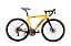 Bicicleta Oggi Velloce 700 Shimano disco amarelo e preto - Imagem 1