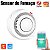 Sensor Detector de Fumaça Zigbee Nova Digital Tuya Smart - Imagem 1