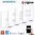 Interruptor Inteligente Smart Zigbee Nova Digital Tuya de 3 Botões Repetidor de Sinal Branco - Imagem 3