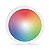Plafon Inteligente Wifi de Sobrepor Redondo de 24w RGB+CCT Tuya Ekaza - Imagem 2
