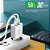 Carregador Turbo Ekaza 20w com USB-a e USB-c QC3.0 - Imagem 4