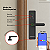 Fechadura Smart Wi-fi Slim com Biometria Senha e Abertura Remota Tuya Nova Digital - Imagem 8