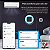 Sensor Inteligente de Temperatura e Umidade Zigbee com Display Nova Digital Tuya - Imagem 6
