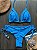 Conjunto biquini cortininha com detahe em tassel ou pingente metal - Imagem 6