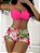 Conjunto Biquini TIE DYE Shorts Cintura Alta - Imagem 58