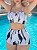 Conjunto Biquini TIE DYE Shorts Cintura Alta - Imagem 13
