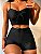 Conjunto Biquini TIE DYE Shorts Cintura Alta - Imagem 16