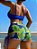 Conjunto Biquini TIE DYE Shorts Cintura Alta - Imagem 66