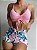 Conjunto Biquini TIE DYE Shorts Cintura Alta - Imagem 18