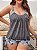 Conjunto biquíni estampado floral,  plus size - Imagem 7