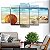 QUADRO DECORATIVO CONCHAS NA PRAIA - Imagem 3