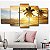 QUADRO DECORATIVO COQUEIROS AO POR DO SOL - Imagem 1