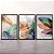 KIT QUADROS DECORATIVO TRIO Folhagens Tropicais - Imagem 1
