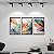 KIT QUADROS DECORATIVO TRIO Folhagens Tropicais - Imagem 2