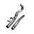 DOWNPIPE AUDI S3 TFSI 2.0 8V 2014< TIGUAN R-LINE 2.0 2019< AÇO INOX 409 3" FULL - Imagem 1