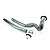 DOWNPIPE AUDI S3 TFSI 2.0 8V 2014< TIGUAN R-LINE 2.0 2019< AÇO INOX 409 3" FULL - Imagem 2