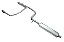CATBACK UP TSI 1.0 ACO CARBONO SAIDA DUPLA - Imagem 1