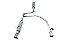 CATBACK UP TSI 1.0 ACO CARBONO SAIDA DUPLA - Imagem 3