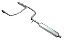 CATBACK UP TSI 1.0 ACO CARBONO SAIDA DUPLA - Imagem 2