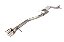 CATBACK JETTA TSI 200CV 211CV INOX RONCO MÉDIO - Imagem 3