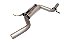 CATBACK JETTA TSI 200CV 211CV INOX RONCO MÉDIO - Imagem 1