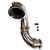 DOWNPIPE MERCEDES-BENZ A45 CLA45 S INOX 304 4" - Imagem 3