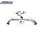 DOWNPIPE MERCEDES-BENZ A45 CLA45 S INOX 304 4" - Imagem 1