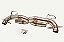 CATBACK FULL PORSCHE 911 992 INOX Ø3" PONTEIRA OVAL - Imagem 5
