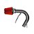 KIT INTAKE GOLF TSI 1.4 E AUDI A3 1.4 TFSI ALUMINIO COM FILTRO RS VERMELHO - Imagem 4