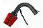 KIT INTAKE POLO GTS 1.4 ALUMINIO COM FILTRO RS VERMELHO - Imagem 3