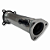 DOWNPIPE PORSCHE MACAN 2.0 AUDI A6 2.0 EA888 TFSI 190CV/ 252CV INOX 409 Ø 3â - Imagem 4