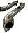 DOWNPIPE FORD RAPTOR 3.0 V6 2024 INOX 409 Ø 3 - Imagem 2