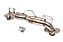 CATBACK PORSCHE 992.2 COM PONTEIRA REDONDA FULL INOX 304 Ø3 - Imagem 4