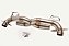 CATBACK PORSCHE 992.2 COM PONTEIRA REDONDA FULL INOX 304 Ø3 - Imagem 2